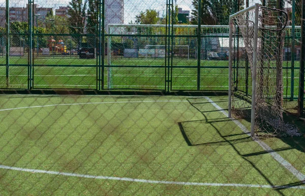 Stadion Stadion Bez Lidí Důsledku Pandemického Viru — Stock fotografie