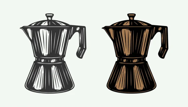 Antika Kahve Türk Geizeri Etiket Rozet Amblem Logo Için Kullanılabilir — Stok Vektör