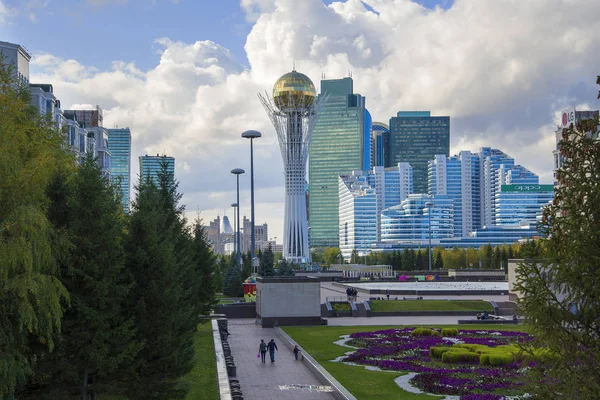 Bulval Central Astana Kazajstán Foto Fue Tomada 2018 — Foto de Stock