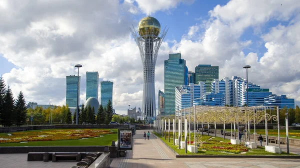 Bulval Central Astana Kazajstán Foto Fue Tomada 2018 — Foto de Stock