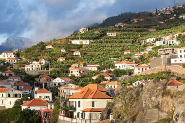 Ribeira Brava 'da gün batımı