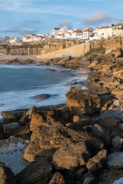 Portekiz 'in Ericeira köyünün manzarası