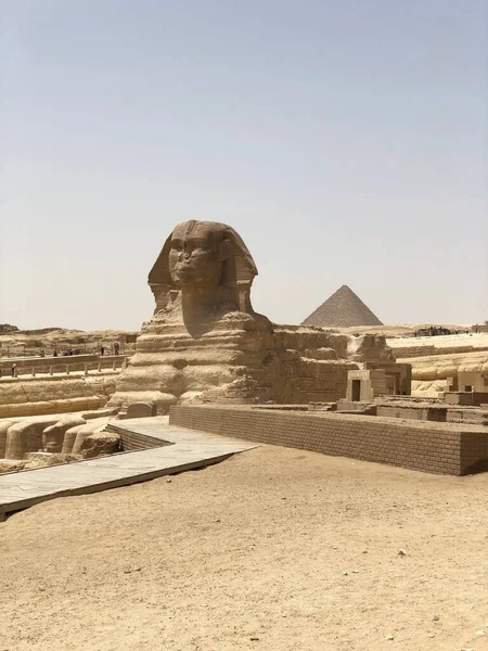 Sphinx Egypt Cairo Pyramids Giza — Stock Photo, Image