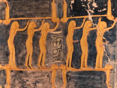 Mısır Krallar Vadisi Hiyeroglifleri