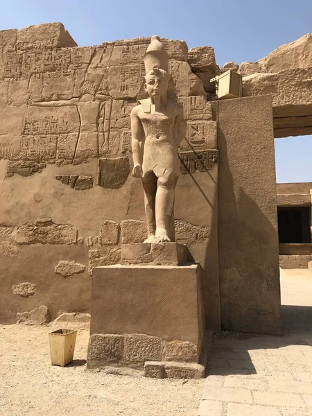 Templo Acient Luxor Egito — Fotografia de Stock