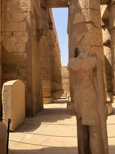 Acient Temple Louxor Egypte — Photo