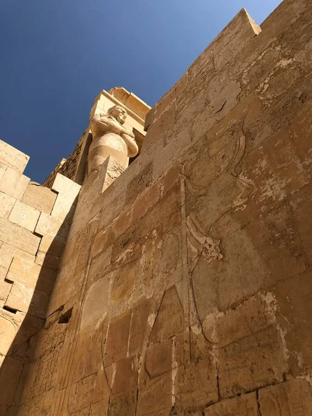 Oude Hatshepsut Tempel Luxor — Stockfoto