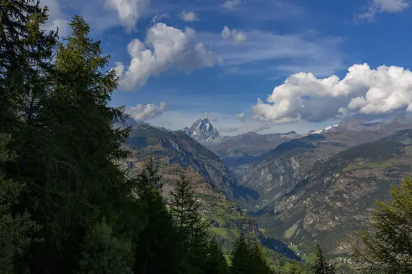 Cervino Matterhorn Vadisi — Stok fotoğraf