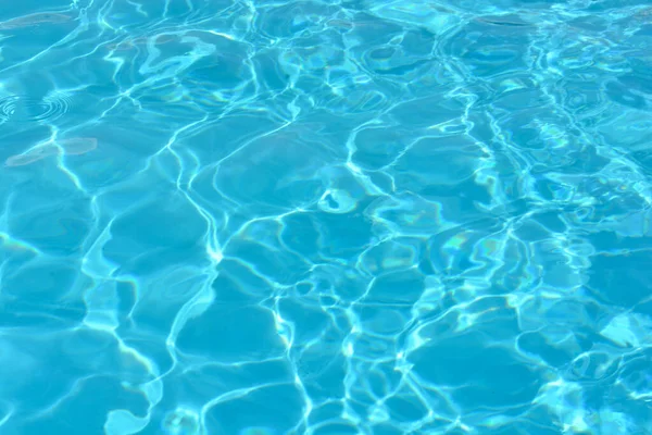 Blue Water Swimming Pool Ripple Water — Stock Photo, Image