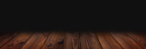 Wooden Dark Background Free Space Your Advertisin — Stock Photo, Image