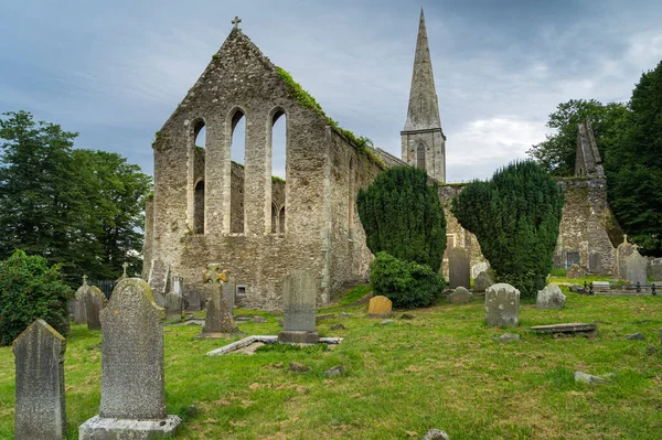 Veduta Delle Rovine Della Chiesa Medievale Santa Maria Nella Città — Foto Stock