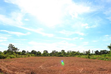 Güzel bir atmosferde Tayland kırsal yollar.