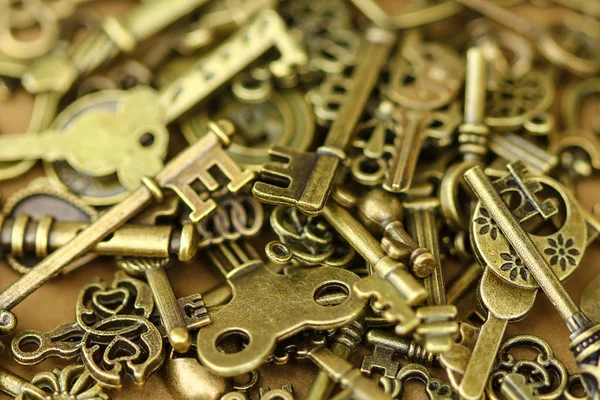 Key Success Ancient Keys — Stock Photo, Image