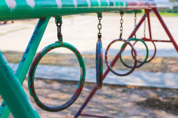 Aire Jeux Pour Enfants Bar École Primaire — Photo