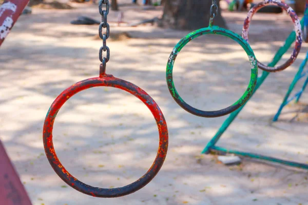 Aire Jeux Pour Enfants Bar École Primaire — Photo