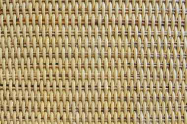 Ahşap arka plan doku bambu örgü.