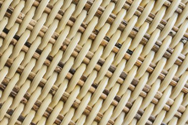 Ahşap arka plan doku bambu örgü.