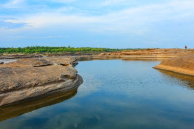 Sam bok pan. Büyük Kanyon'da ubonratchathani Tayland.