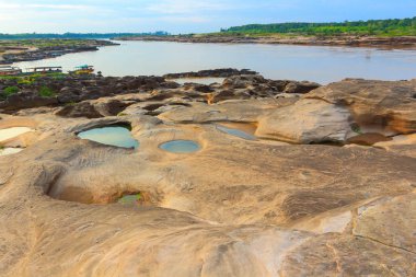 Sam bok pan. Büyük Kanyon'da ubonratchathani Tayland.