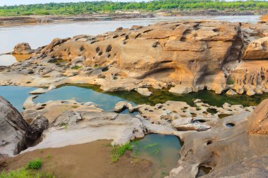 Sam bok pan. Büyük Kanyon'da ubonratchathani Tayland.