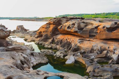 Sam bok pan. Büyük Kanyon'da ubonratchathani Tayland.
