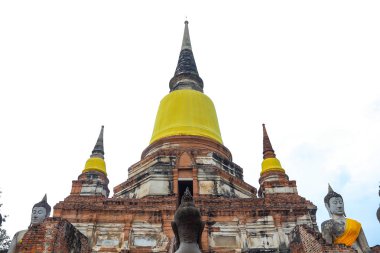 Antik Buda Wat Yai Chai Mongkol Tayland.