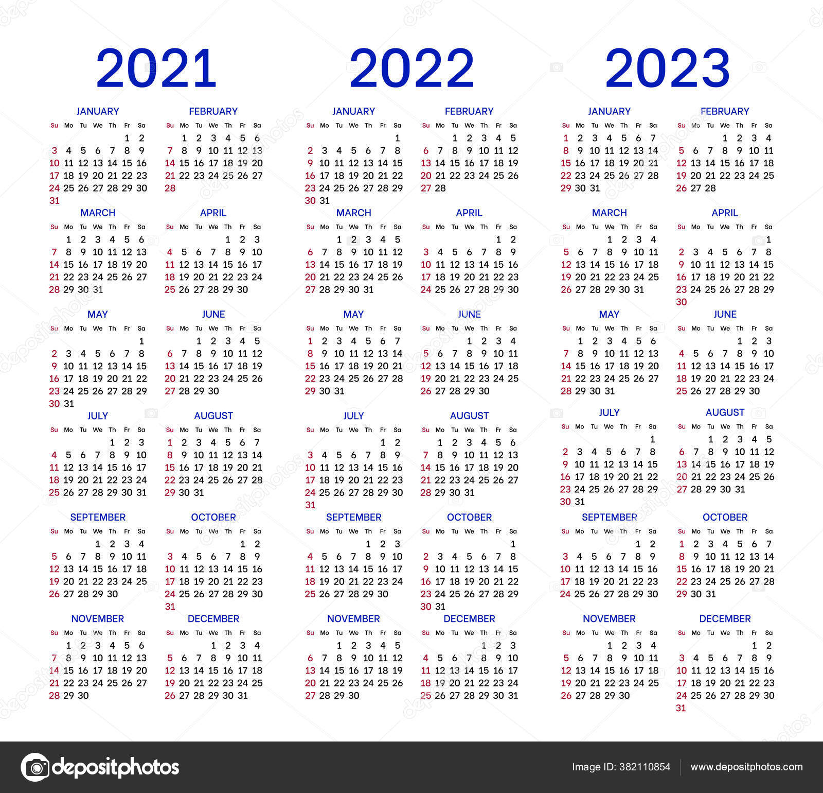 Kalender tahun 2022