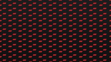 Siyah ve kırmızı fiber doku duvar kağıdı, soyut vektör arkaplanı.