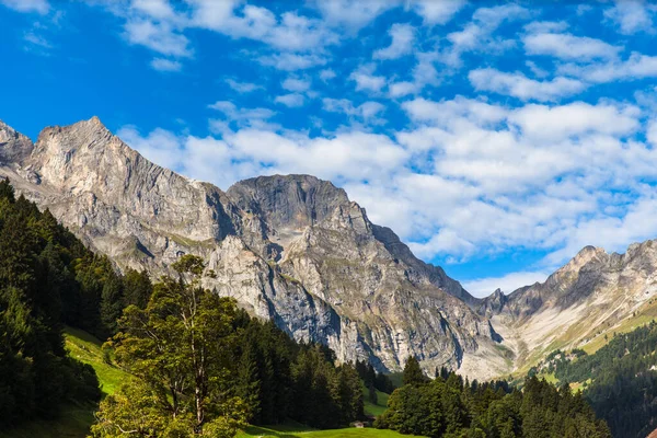 스위스 발덴의 베르크 계곡에 알프스의 — 스톡 사진