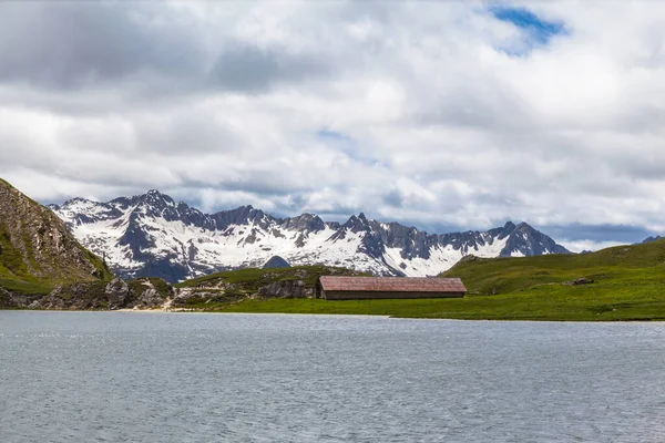 Blick Auf Den Lago Tom Piora Tal Und Die Tessiner — Stockfoto