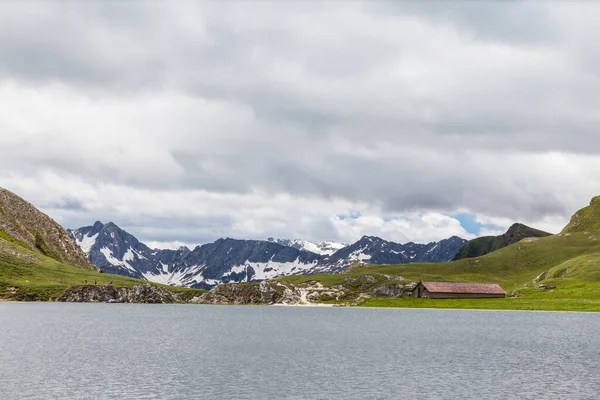 Blick Auf Den Lago Tom Piora Tal Und Die Tessiner — Stockfoto