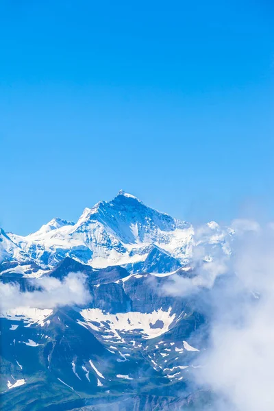 View Famous Peak Jungfrau Swiss Alps Bernese Oberland Switzerland One — Stock Photo, Image