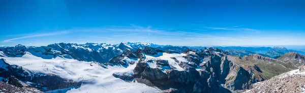 Panorama View Swiss Alps Top Uri Rotstock Switzerland — Stock Photo, Image