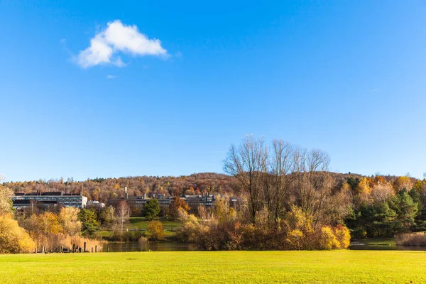 Vue Campus Irchel Université Zurich Par Après Midi Ensoleillé Fin — Photo