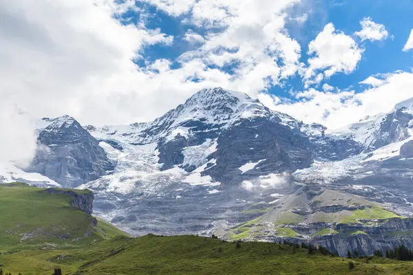 Stunning View Alps Glacier Bernese Oberland Grindelwald Switzerland — Stock Photo, Image