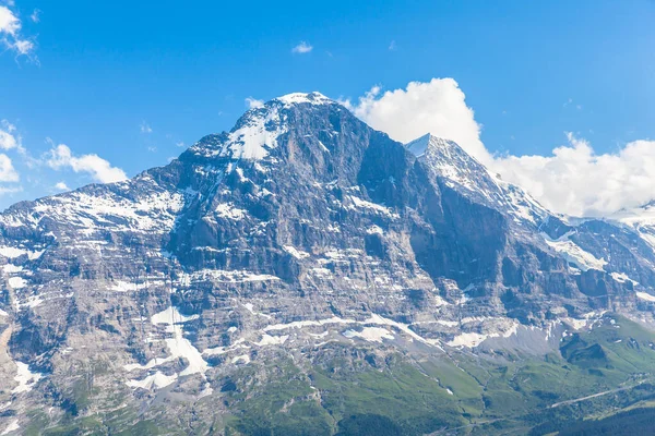 Άποψη Της Βόρειας Πλευράς Του Eiger Ενός Διάσημου Βουνού Των — Φωτογραφία Αρχείου