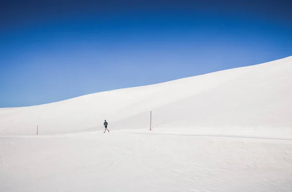 Hochgebirgslandschaft Den Alpen Winter — Stockfoto