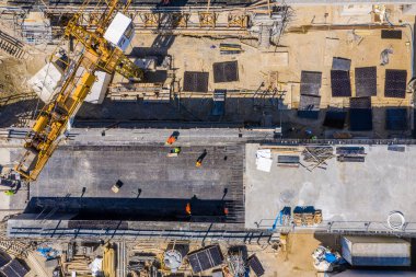 Yeni viyadük inşaatı inşaat inşaat makineleri