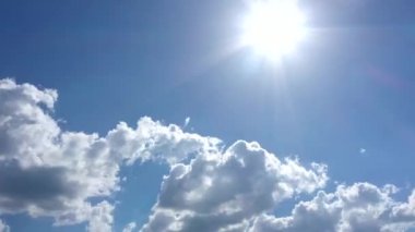 cumulus bulutları ile Beautyful cennet