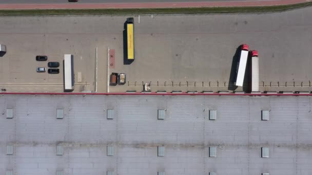 Luftaufnahmen eines großen Industriekomplexes. Drohnen-Ansicht — Stockvideo