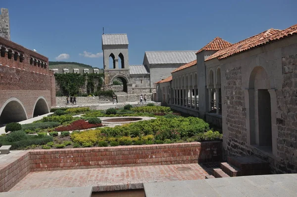 Château Rabati Géorgie Lieu Historique Château Sur Colline Avec Des — Photo