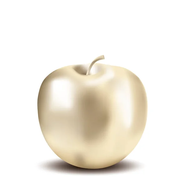 Golden Apple Discord Konceptet Stockvektor