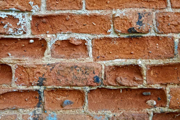 Eski kırmızı tuğla duvarı