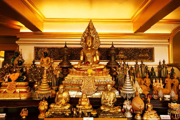 Bangkok Tayland Daki Wat Saket Altın Dağ Tapınağı Tapınağında Heykel — Stok fotoğraf