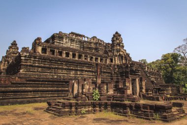 Görkemli ve antik tapınak Baphuon. Angkor, Siem Reap, Kamboçya.