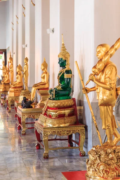 Estatua Buda Esmeralda Templo Buddhist Bangkok Tailandia —  Fotos de Stock