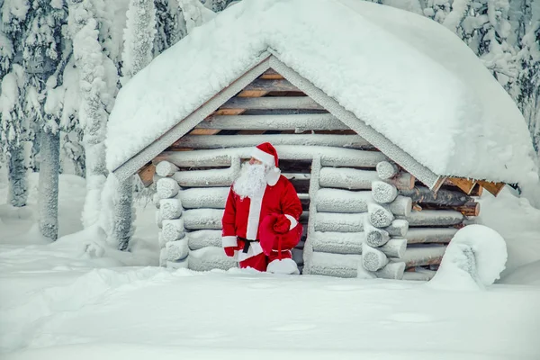 본격적인 산타 클로스 라플란드에. — 스톡 사진