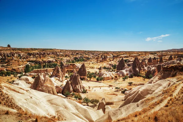 Vale Amor Capadócia Paisagem Montanha Incrível Centro Turquia — Fotografia de Stock