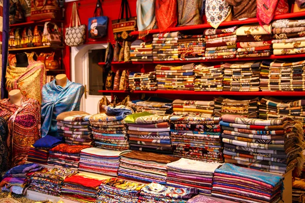 Grande Bazar Dos Maiores Mercados Mundo Istambul Turquia Setembro 2018 — Fotografia de Stock