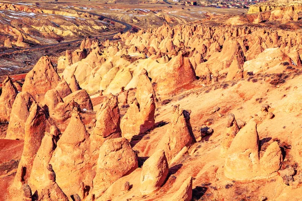 Increíble paisaje de montaña en Capadocia. Valle de Dervent . —  Fotos de Stock